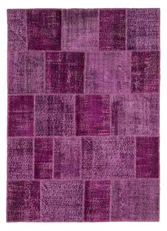 Tappeto Patchwork - 240 x 170 cm - viola