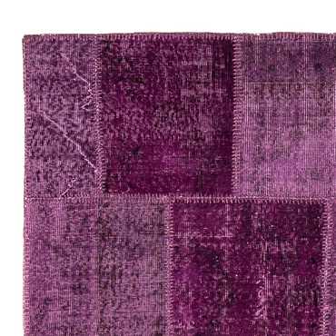 Tappeto Patchwork - 240 x 170 cm - viola