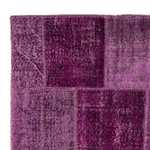 Tapis patchwork - 240 x 170 cm - violet