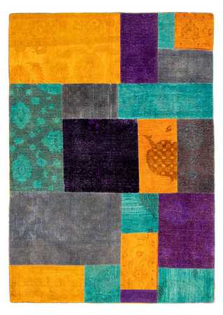 Tappeto Patchwork - 232 x 164 cm - multicolore