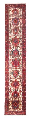 Tapis de couloir Tapis persan - Nomadic - 445 x 95 cm - beige