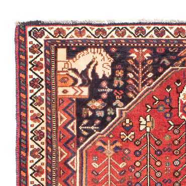 Tapis persan - Nomadic - 162 x 127 cm - rouge