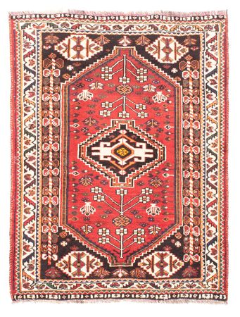 Tapis persan - Nomadic - 147 x 110 cm - rouge