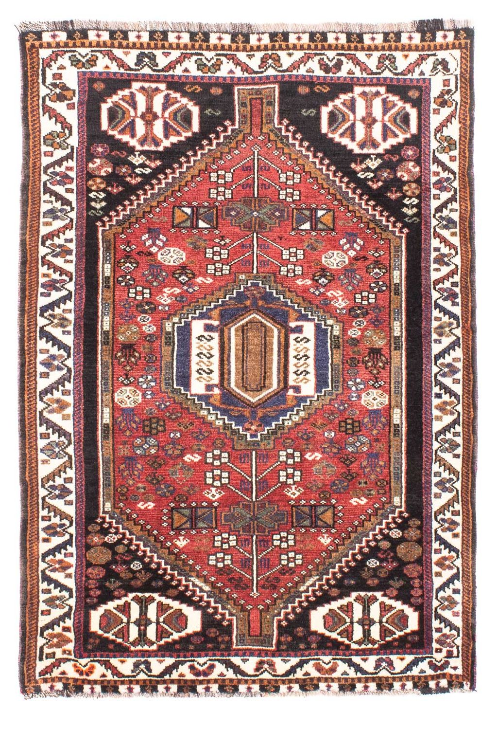 Perser Rug - Nomadic - 154 x 104 cm - red