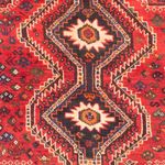 Tapis persan - Nomadic - 150 x 118 cm - rouge foncé