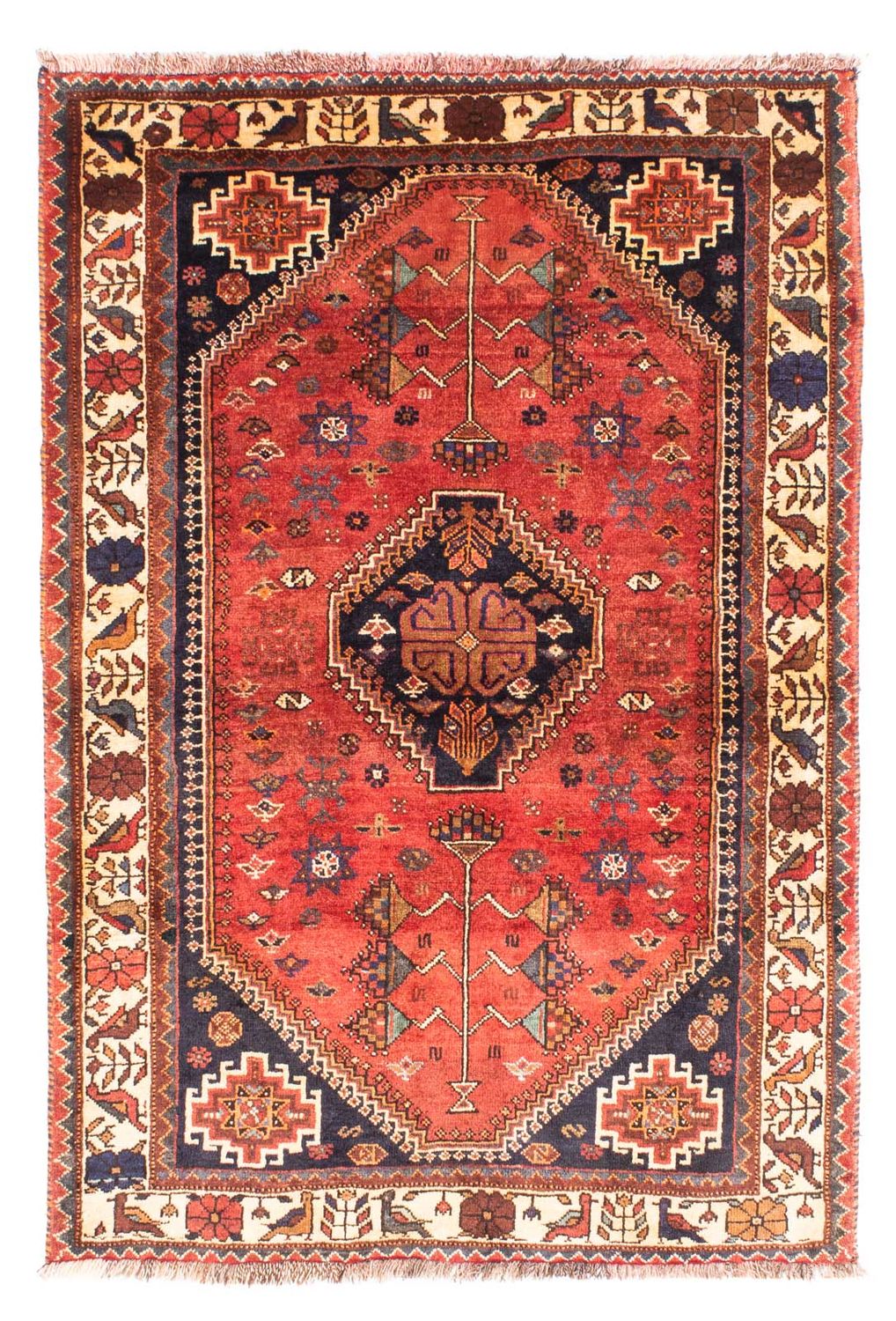 Perser Rug - Nomadic - 170 x 118 cm - dark red