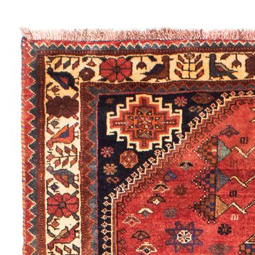 Tapis persan - Nomadic - 170 x 118 cm - rouge foncé