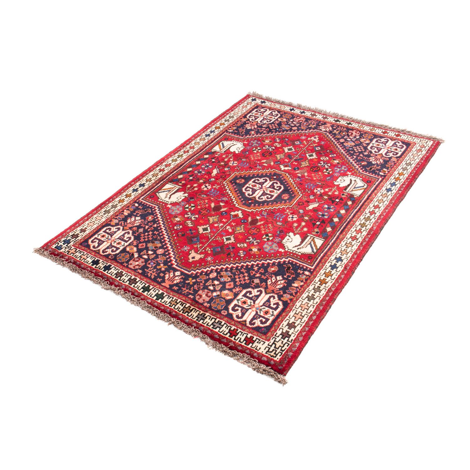 Perser Rug - Nomadic - 147 x 106 cm - red