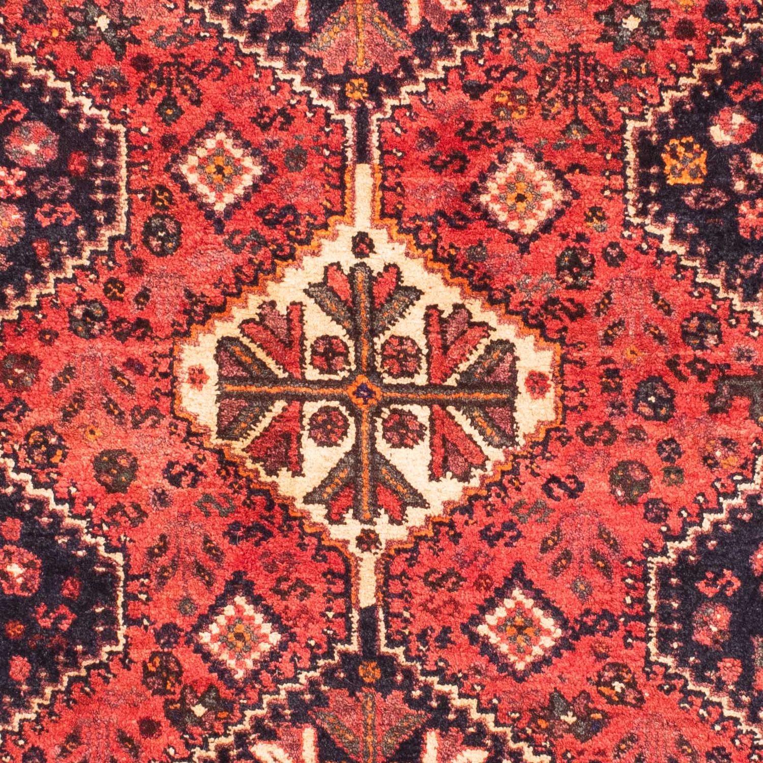 Tapete Persa - Nomadic - 145 x 120 cm - vermelho escuro