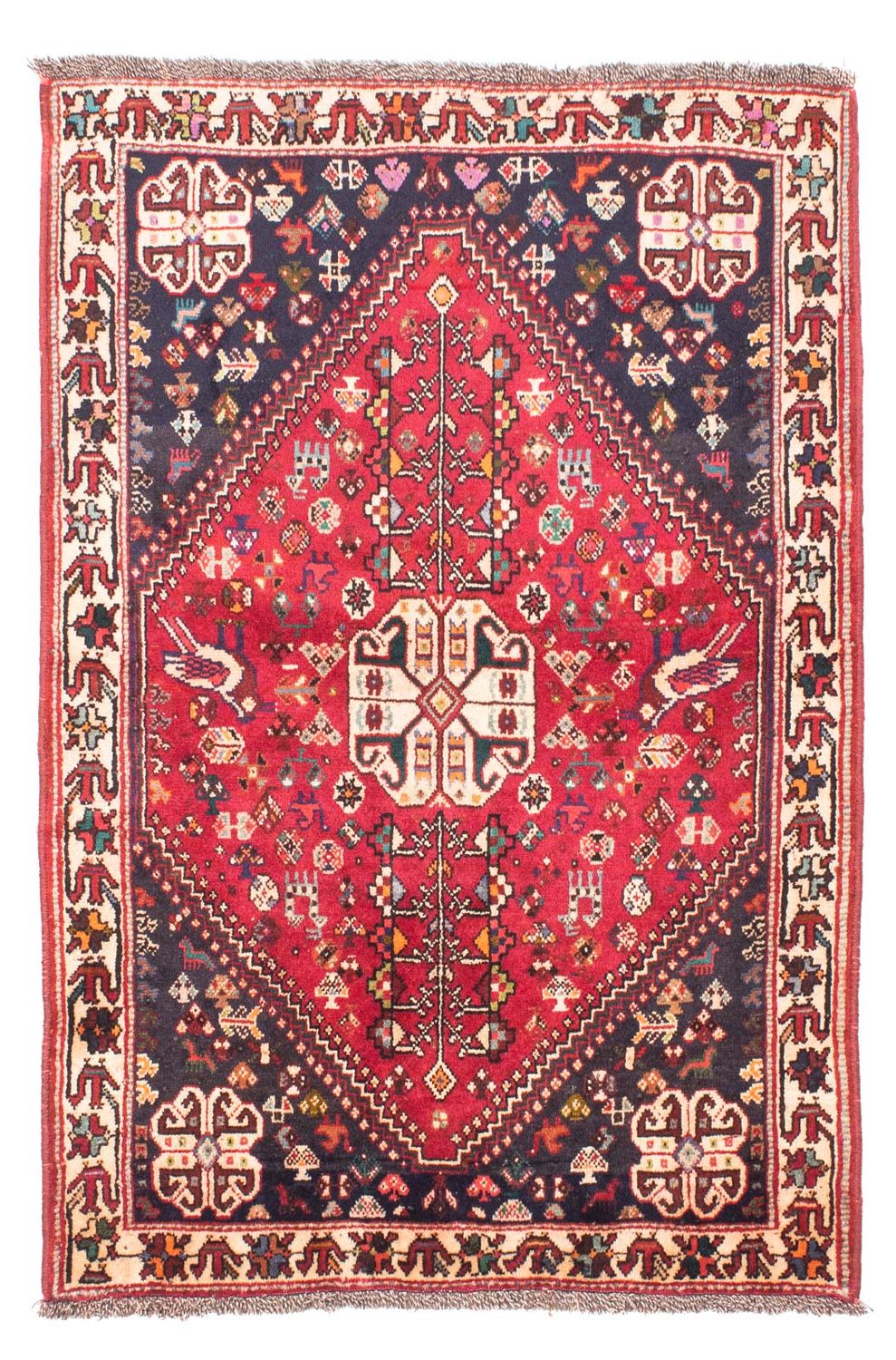 Perzisch Tapijt - Nomadisch - 167 x 110 cm - rood