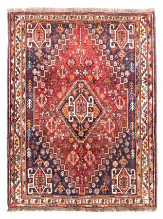 Perser Rug - Nomadic - 160 x 119 cm - dark red