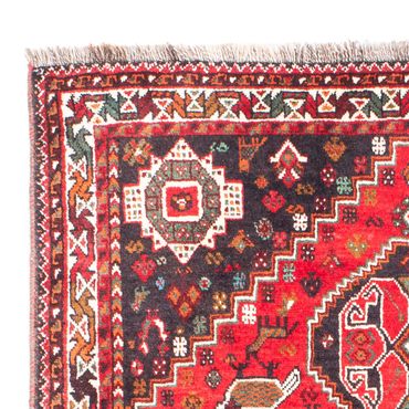 Tapis persan - Nomadic - 154 x 104 cm - rouge foncé