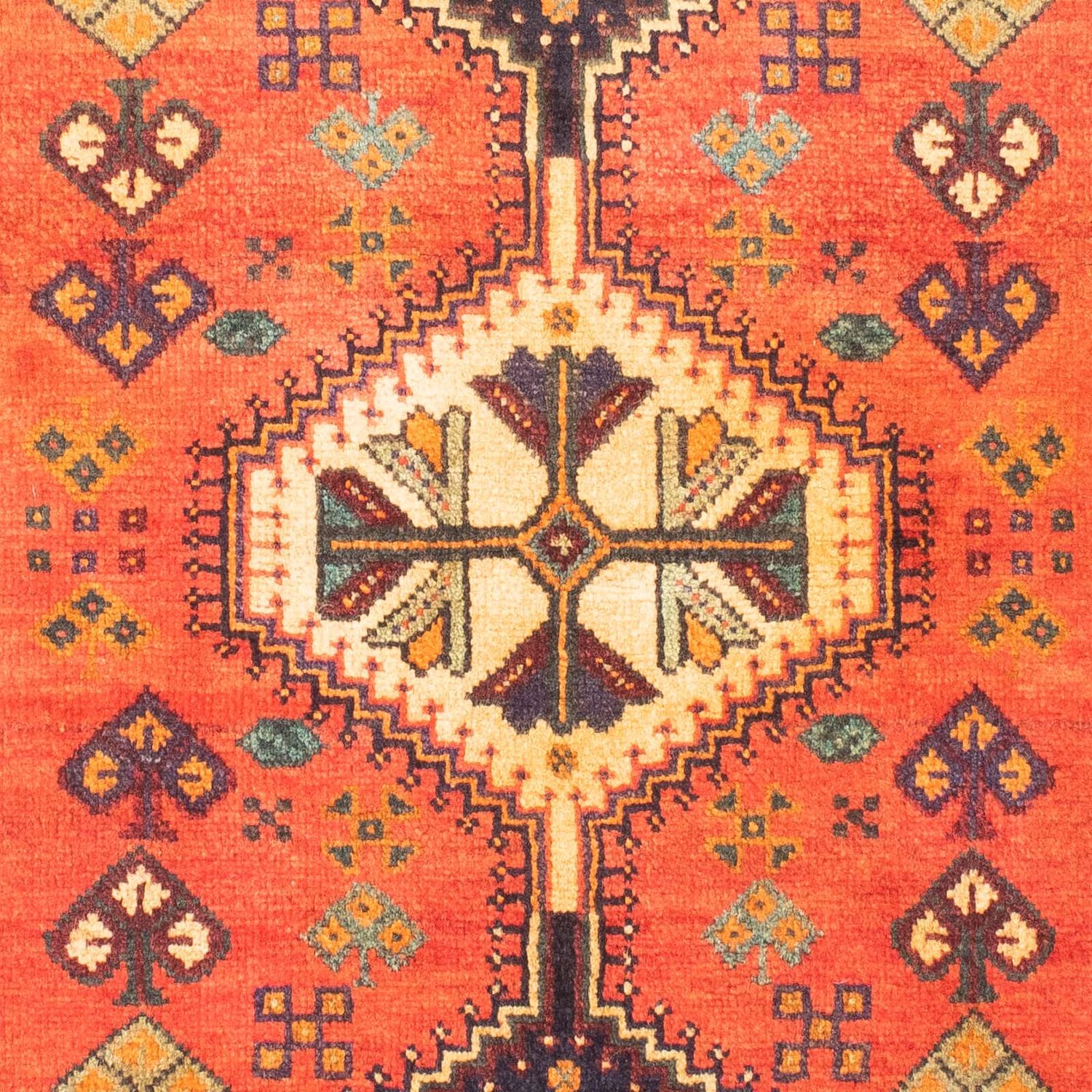 Alfombra persa - Nómada - 164 x 122 cm - rojo