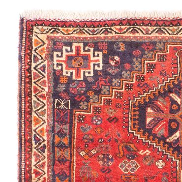 Tapis persan - Nomadic - 157 x 122 cm - rouge foncé