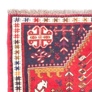 Tapis persan - Nomadic - 153 x 105 cm - rouge foncé