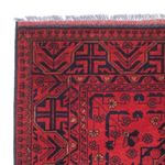 Afghan Rug - Kunduz - 144 x 98 cm - dark red