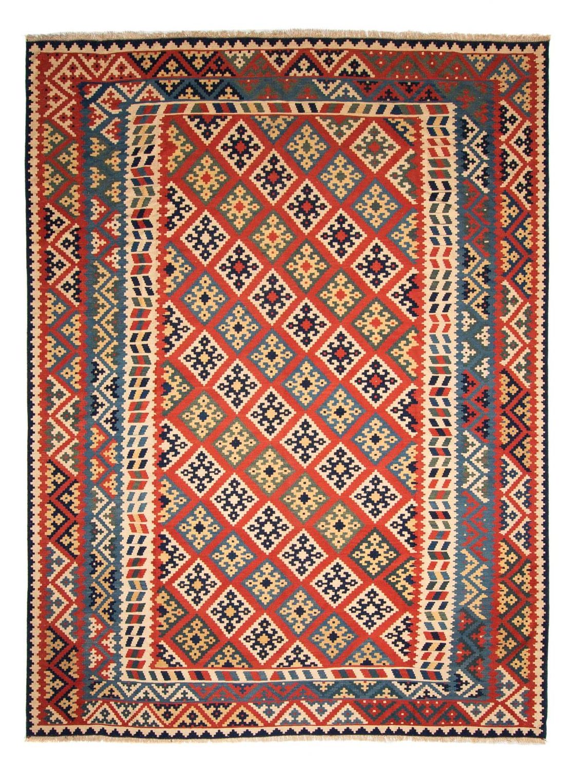 Tappeto Kelim - Orientale - 404 x 302 cm - rosso