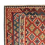 Kelim Rug - Oriental - 404 x 302 cm - red