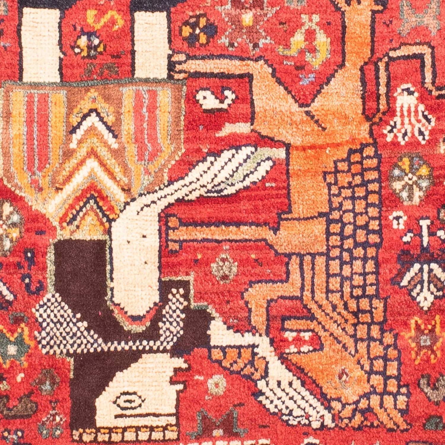 Persisk matta - Nomadic - 137 x 83 cm - röd