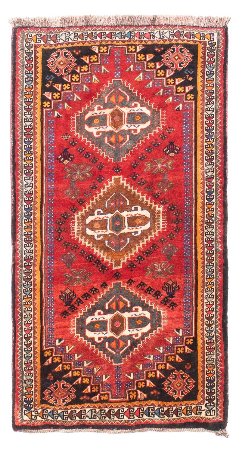 Perzisch Tapijt - Nomadisch - 144 x 83 cm - rood