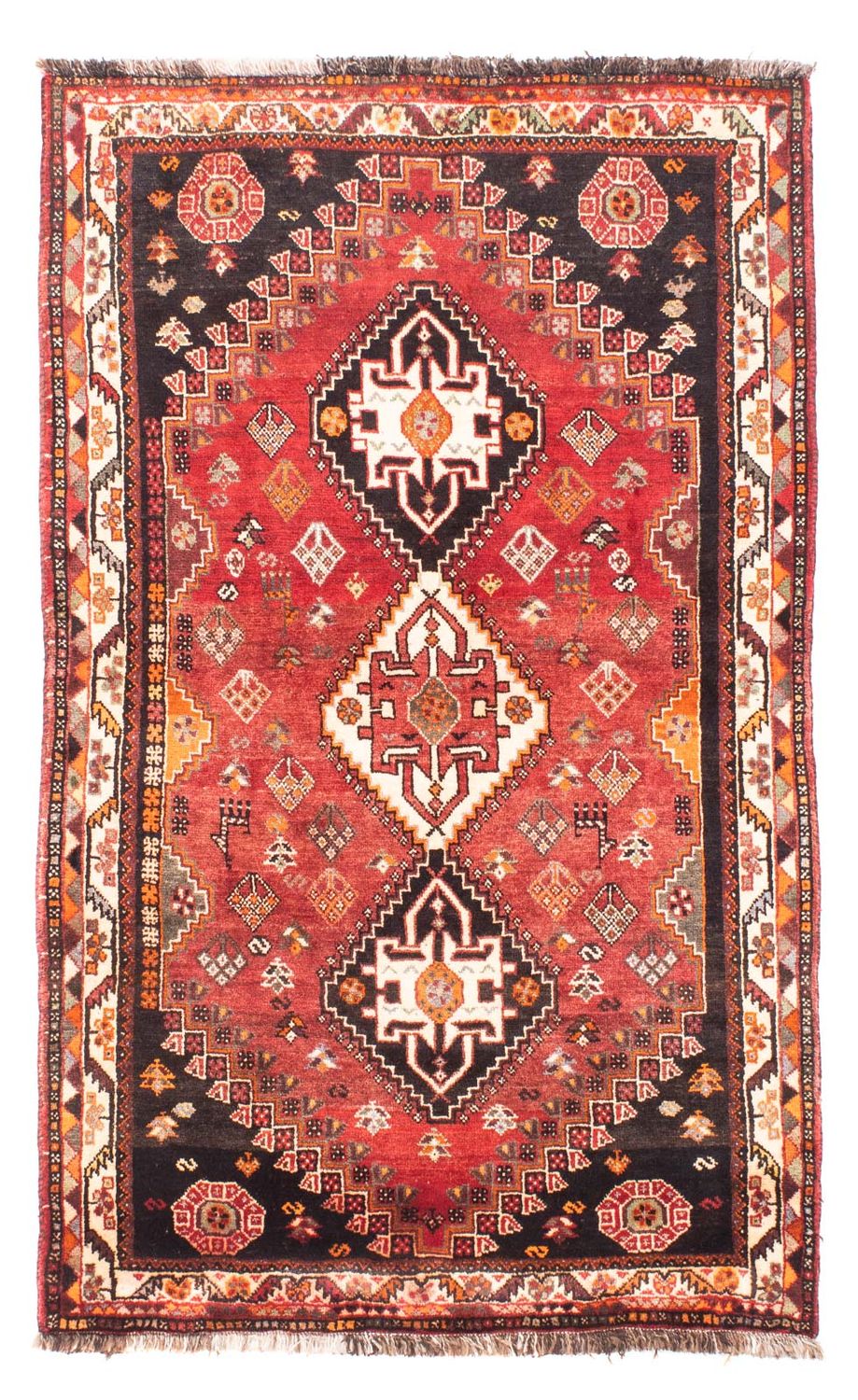 Perser Rug - Nomadic - 176 x 107 cm - dark red