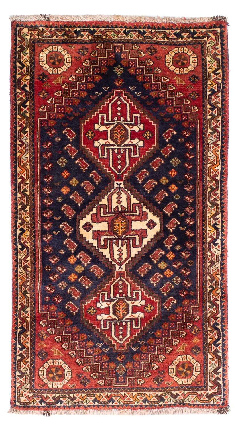 Perzisch Tapijt - Nomadisch - 148 x 80 cm - donkerblauw