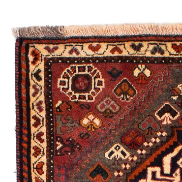 Tapis persan - Nomadic - 158 x 86 cm - marron foncé