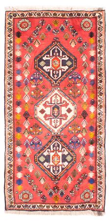 Tapis de couloir Tapis persan - Nomadic - 157 x 81 cm - rouge