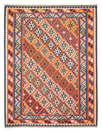 Kelim Carpet - orientalisk matta - 320 x 254 cm - flerfärgad