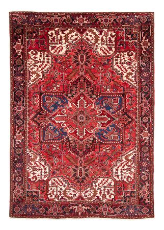 Tapis persan - Nomadic - 350 x 238 cm - rouge foncé