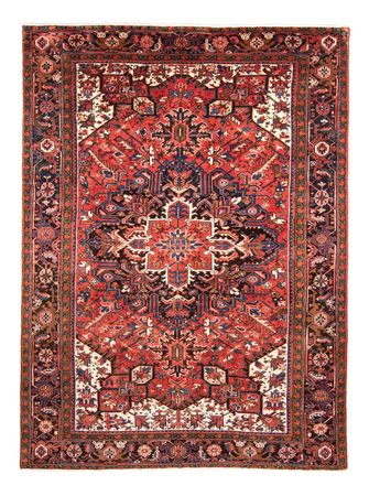 Tapis persan - Nomadic - 330 x 229 cm - rouge foncé