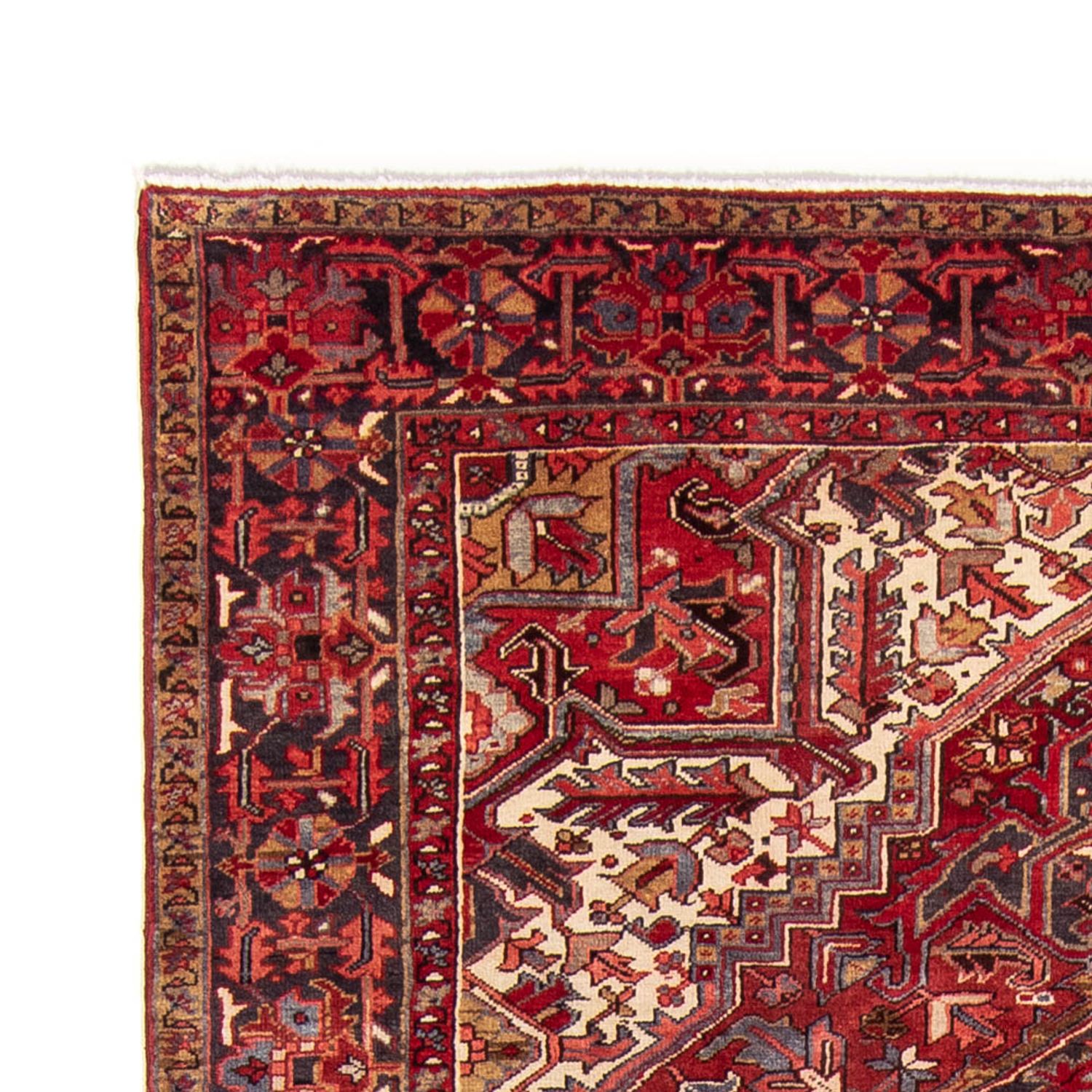 Perser Rug - Nomadic - 345 x 237 cm - dark red