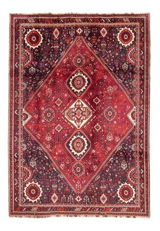 Tapis persan - Nomadic - 315 x 230 cm - rouge foncé