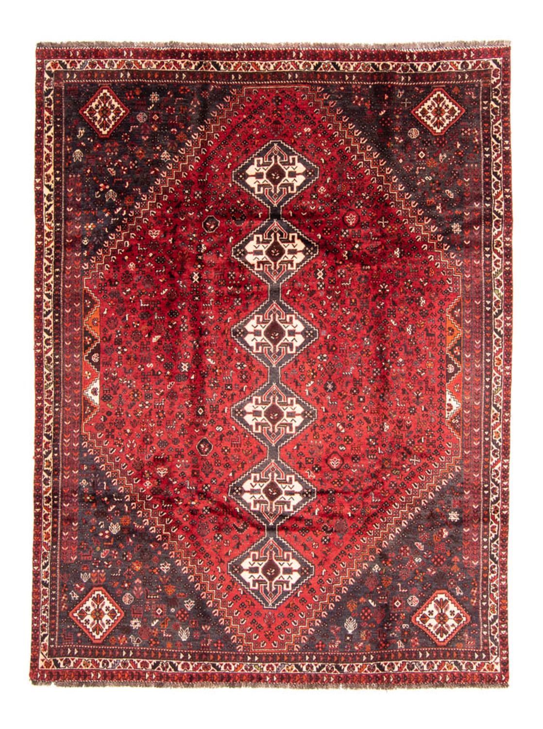 Perser Rug - Nomadic - 320 x 235 cm - dark red