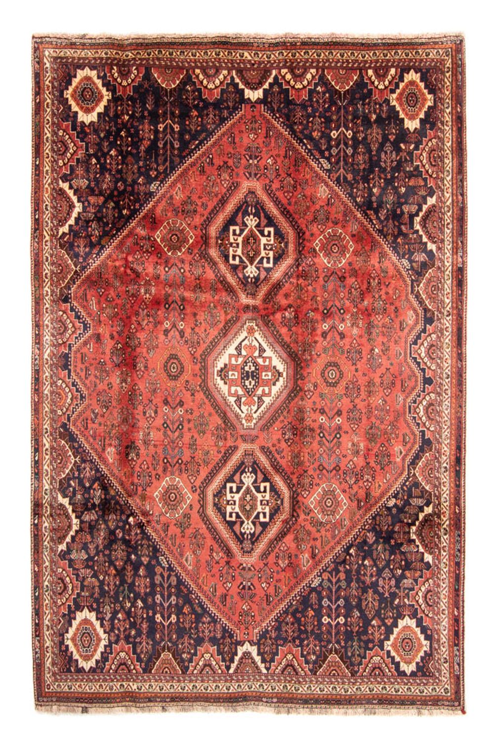 Perser Rug - Nomadic - 330 x 221 cm - light red