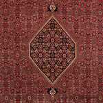 Persisk tæppe - Bijar - 343 x 248 cm - brun
