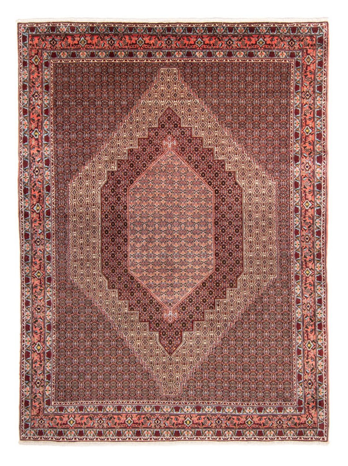 Tapis persan - Classique - 340 x 254 cm - marron