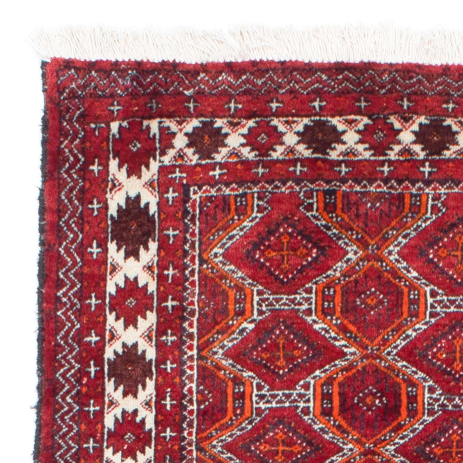 Loper Baluch tapijt - 180 x 91 cm - rood