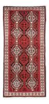 Tappeto corsia Tappeto Belutsch - 164 x 76 cm - rosso scuro