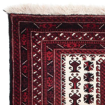 Tapis Belutsch - 142 x 102 cm - rouge foncé