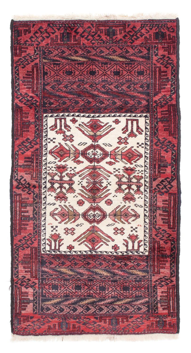 Belutsch Rug - 146 x 77 cm - light red