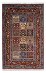 Tapis persan - Classique - 150 x 100 cm - marron