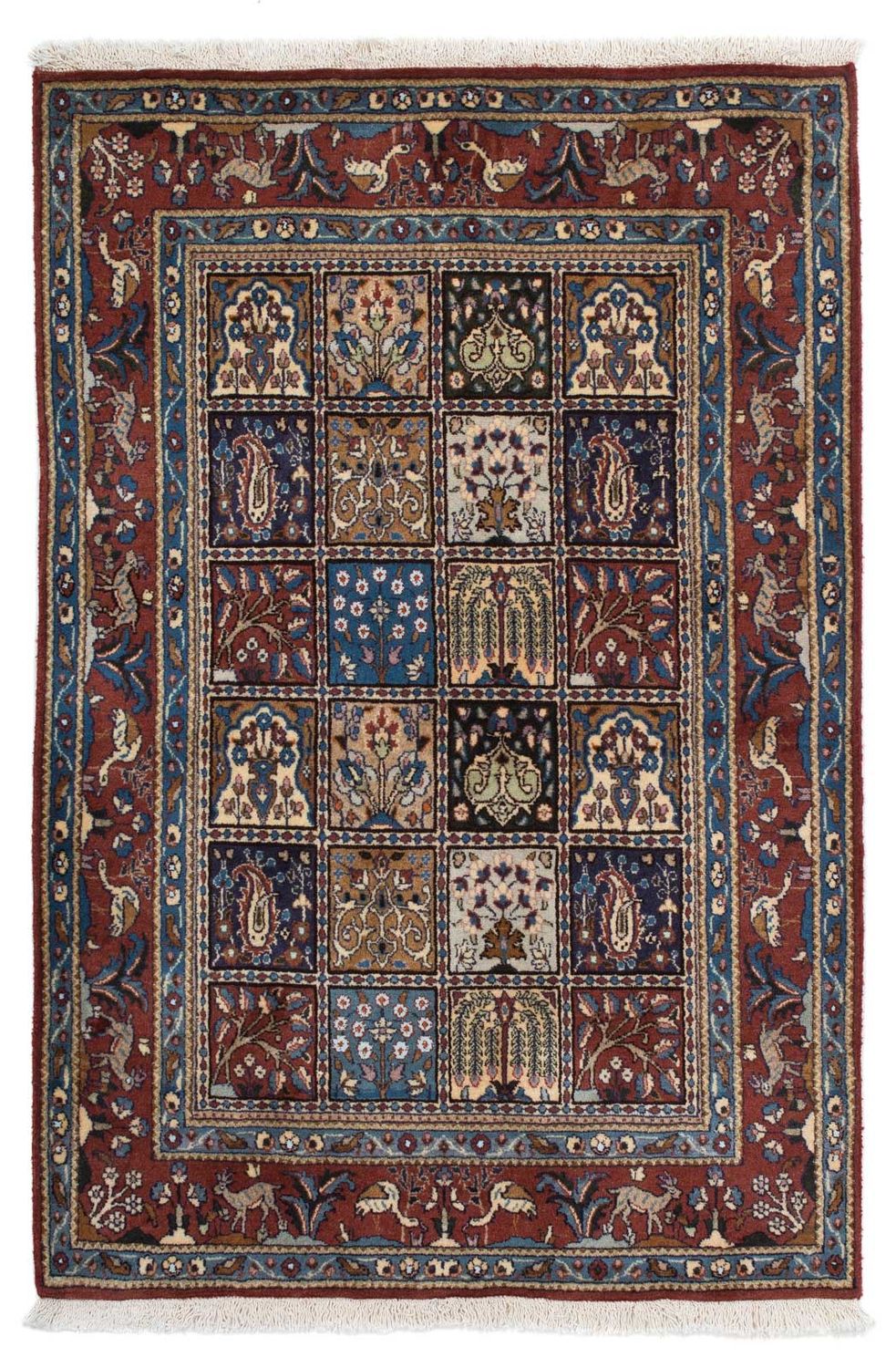 Tapis persan - Classique - 148 x 99 cm - marron