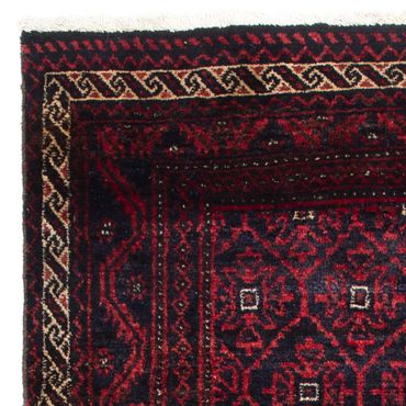 Loper Baluch tapijt - 177 x 92 cm - donkerrood