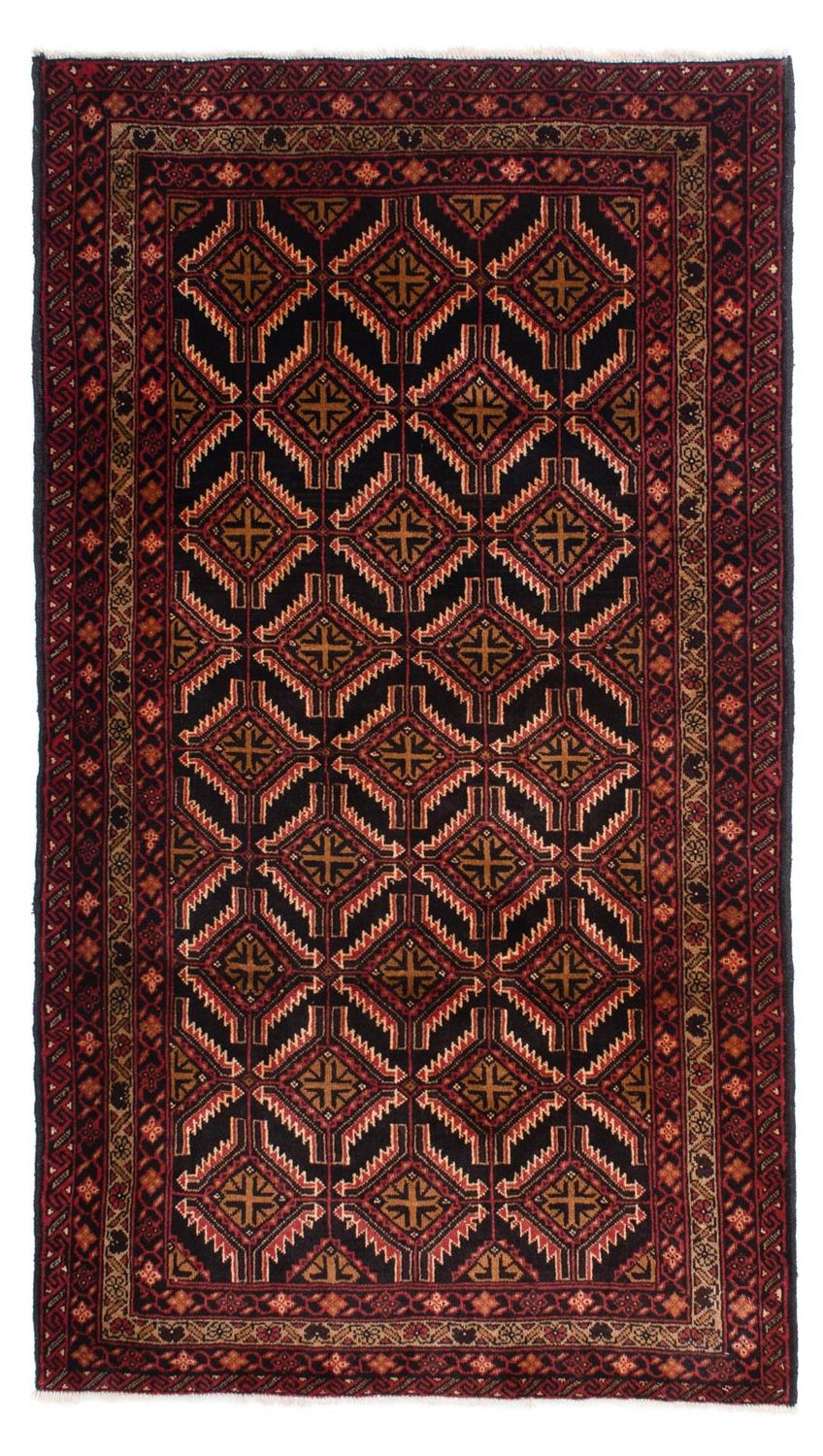 Tappeto Belutsch - 193 x 111 cm - rosso scuro