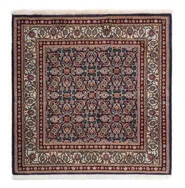 Tapis persan - Classique carré  - 102 x 100 cm - bleu foncé