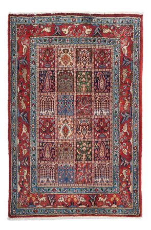 Tapis persan - Classique - 142 x 97 cm - rouge foncé