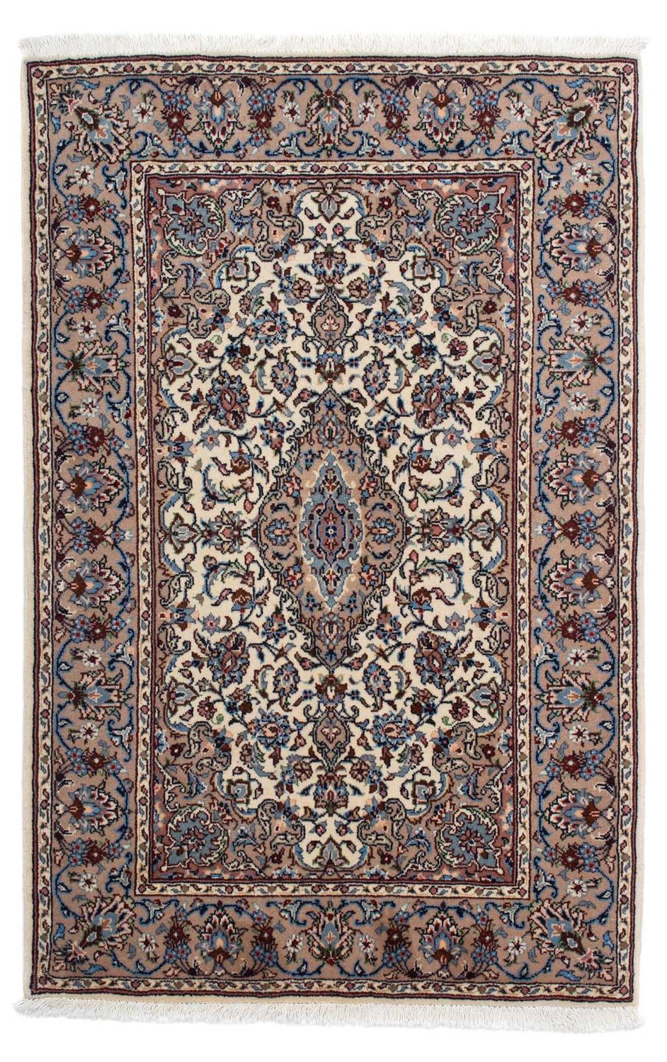 Persisk teppe - Keshan - 153 x 98 cm - beige