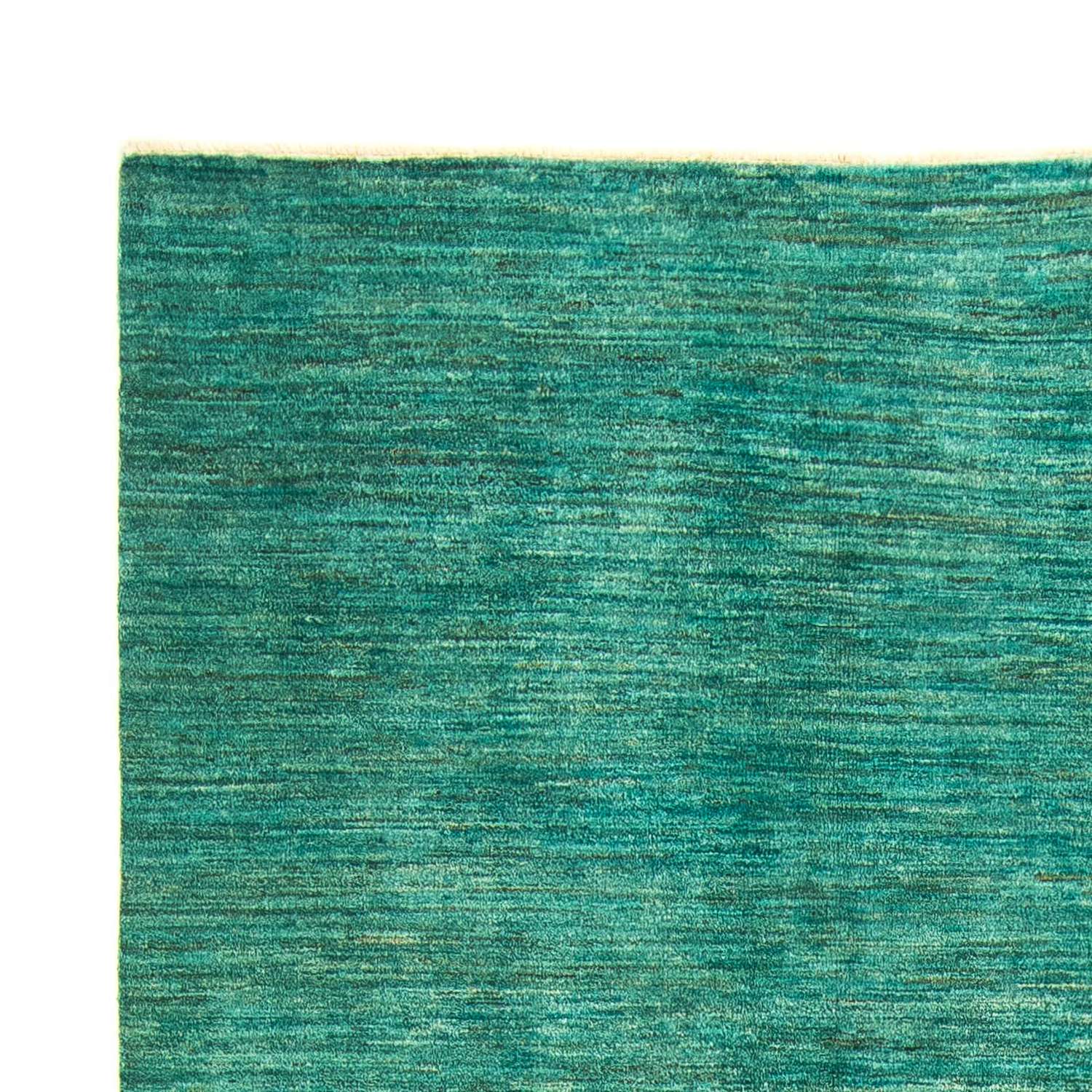 Tapis Gabbeh - Indus - 303 x 237 cm - turquoise