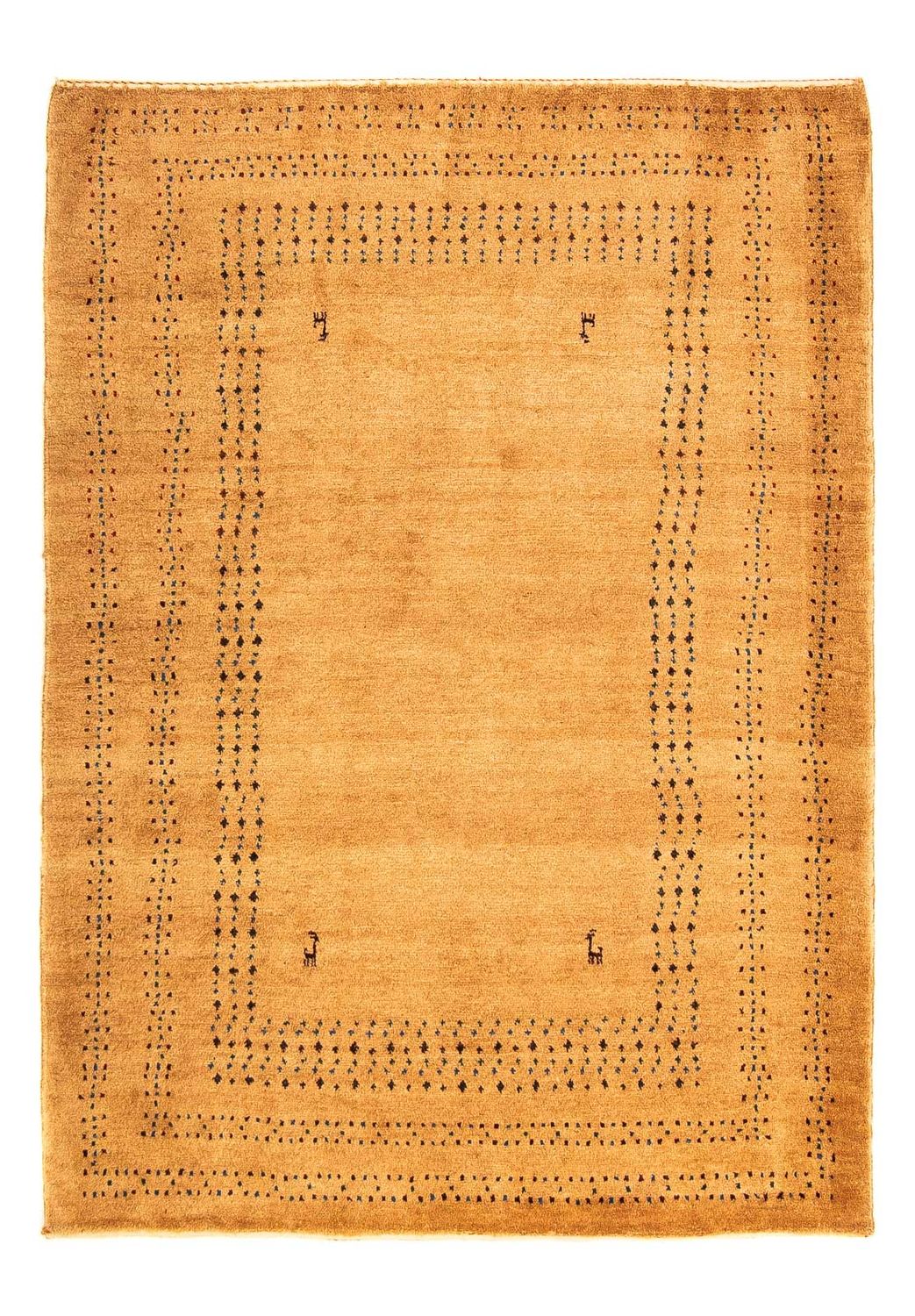 Tapis Gabbeh - Persan - 149 x 110 cm - marron